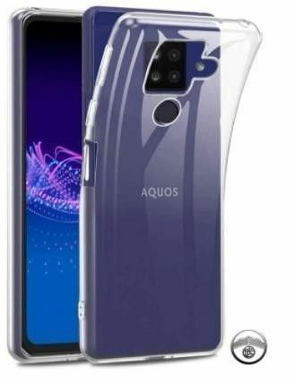 AQUOS アクオス sense 4 plus ソフト クリア ケース　