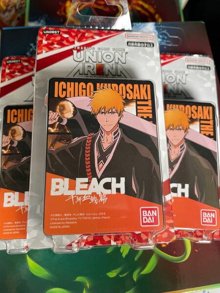 ユニオンアリーナ　BLEACH スタートデッキ×3