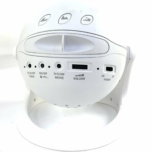 ●【中古・ジャンク品】HOMESTAR ホームスター 星が瞬く プラネタリウム 白 スノーホワイト【通電確認のみ】：の画像2