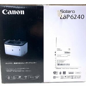 ●【中古・未開封品】Canon キャノン コンパクト 無線対応 A4 レーザープリンター Satera LBP6240：の画像3