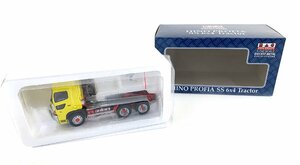 【中古品】1/50 KENKRAFT ケンクラフト 日野プロフィア SS 6×4 ハイルーフ イエロー KK1100：