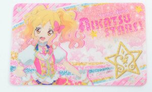 【中古品】アイカツスターズ! 虹野ゆめ ファン証明書 〔1〕【ゆうパケ発送可】,