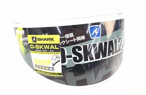 【中古品】SHARK D-SKWAL2 シャーク スクワール シールド クリア XLサイズ：