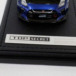 【中古品】1/43 ignition models イグニッションモデル 1541 TOP SECRET GT-R R35 Blue Metallic'の画像6