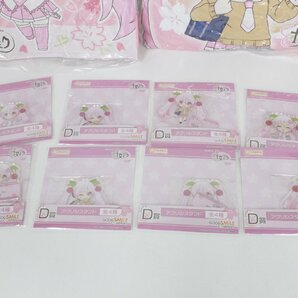 【中古・内袋未開封品】グッスマくじ 桜ミク“2024” クッション全3種 アクリルスタンド全4種 ラバーチャーム全4種 まとめ,の画像4