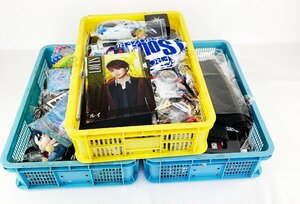 【中古・ジャンク品】LDH ファイル 缶バッジ等 まとめ 三代目 中島颯太 今市隆二 数原龍友 他【総重量:約22kg】.,