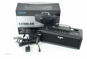 【中古・未メンテナンス品】BOSS KATANA-AIR 刀 ボス コンボアンプ ワイヤレストランスミッター付き【動作確認済み】：