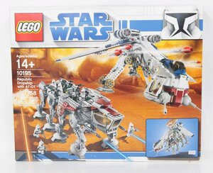 【中古・未開封品】レゴ スター・ウォーズ 10195 AT-OTウォーカー搭載 リパブリックドロップシップ with AT-OT LEGO STAR WARS【箱膨張】'