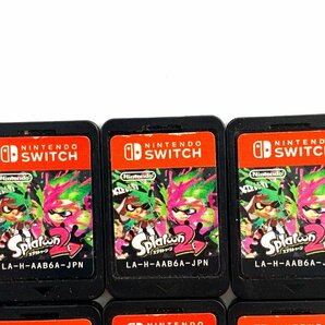 【中古・ジャンク品】 SWITCH スプラトゥーン2 ソフト 10本セット 〔1〕【ゆうパケ可】,,の画像2