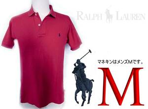  Ralph Lauren [ рубашка-поло с коротким рукавом ]M / RED[ труба 8-1]