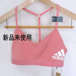  новый товар не использовался (XL)(OT)( грудь 88~92) Adidas adidas розовый свет поддержка спортивный бюстгальтер spo bla