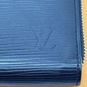 【極美品】Louis Vuitton ルイヴィトン ジッピーオーガナイザー エピ ノワール ブラック 黒 長財布 M63852 メンズ レディース ユニセックスの画像9