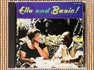 エラ・フィッツジェラルド／エラ & ベイシー／POLYDOR(VERVE) POCJ-1850／国内盤CD／ELLA FITZGERALD ＆COUNT BASIE and his ORCH.／中古盤