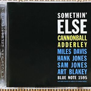 CANNONBALL ADDERLEY／SOMETHIN' ELSE／BLUE NOTE RECORDS 7243 4 95329 2 2／EU盤CD／キャノンボール・アダレイ／中古盤の画像1