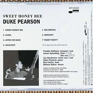 デューク・ピアソン／スイート・ハニー・ビー／UNIVERSAL MUSIC (BLUE NOTE) UCCQ-5050／国内盤CD／DUKE PEARSON／中古盤の画像2