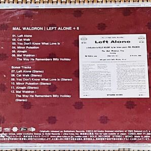 マル・ウォルドロン／レフト・アローン +６／SOLID RECORDS (BETHLEHEM) CDSOL-6001／国内盤CD／MAL WALDRON／中古盤の画像2