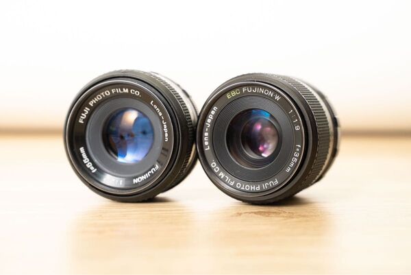 【希少】EBC FUJINON W 35mm F1.9 M42とFUJINON 55mm F2.2 M42のセット!オールドレンズ