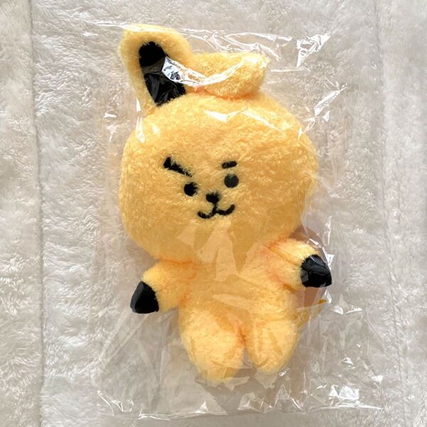BT21 COOKY イエロー 5周年 レインボーカラーぬいぐるみ ロフト