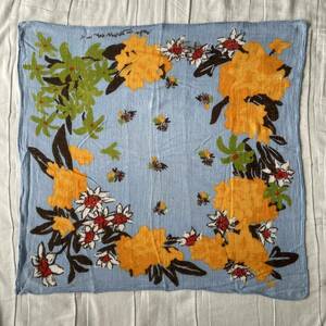 45R 45RPM MALE FLOWER PATTER SACTER BANDANARCHIEF SCARF