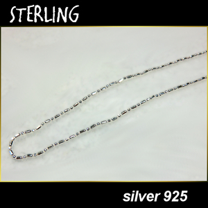 ■STERLING シルバー925■ネックレス チェーン■45cm■アクセサリー