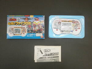 *Около 34 лет назад Bandai LSI Game Pocket Club P-1 Mini Earth Sentai Fiveman Special! Пять Бробо не используется. Коробка загарает*