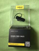 nt240417-009A8 JABRA Classic Black ワイヤレス Bluetooth ハンズフリー イヤホン ヘッドセット片耳 47/L 海外直輸入品_画像1