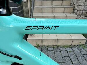 【美品】おまけ多数 Bianchi SPRINT ビアンキ スプリント チェレステ サイズ53 ULTEGRA アルテグラ キャットアイ VOLT800NEO VIZ300 など