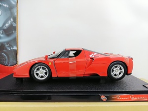 ■ ホットウィール 1/18 Enzo Ferrari レッド エンツォ・フェラーリ ダイキャストモデルミニカー