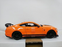 ■ Maistoマイスト SPECIAL EDTION 京商 1/24 2020 Mustang Shelby GT500 オレンジ マスタング シェルビー ダイキャストモデルミニカー_画像5