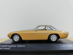 ■ PMA MINICHAMPSミニチャンプス 1/43 Lamborghini Islero 1968 Copper metallic ランボルギーニ・イスレロ モデルミニカー