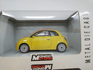 ■ MONDO MOTORSモンドモータース 1/43 FIAT 500 フィアット 2台セット モデルミニカー