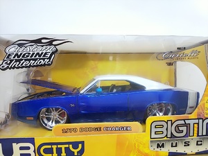 ■ Jada Toysジャダトイズ BIGTIME MUSCLE 1/24 1970 DODGE CHARGER ダッジ・チャージャー ダイキャストモデルミニカー