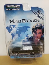 ■ GREENLIGHTグリーンライト MACGYVER マクガイバー冒険野郎1/64 1967 PONTIAC GTO ブラック ポンティアック・コンバーチブル ミニカー_画像1