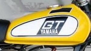 平状送料無料!絶版希少★旧車YAMAHA★ミニトレヤマハGT!/純正カラー/カスタムカラー全10色有・高品質3M タンクステッカーセット日本製