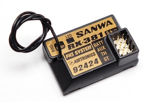 【ゆうパケット2cm】サンワ RX-381 2.4GHz受信機