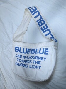 BLUE BLUE ブルーブルー ニュースペーパー バッグ 日本製 キャンバス ショルダー ハリウッドランチマーケット
