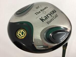 即決 お買い得品！中古 The ルーツ Karyou ドライバー 2015 1W オリジナルカーボン 10.5 R