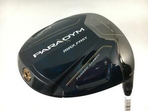 即決 中古美品 PARADYM MAX FAST (パラダイム マックス ファスト) ドライバー 2023 (日本仕様) 1W SPEEDER NX 40 for Callaway 10.5 SR