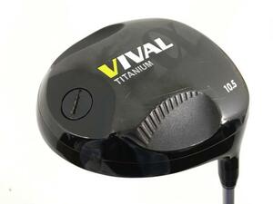 即決 中古 VIVAL α ドライバー 1W S-TRIXX VALMER VX40 10.5 R