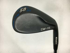 即決 中古 ドルフィン ウェッジ DW-113 ブラック SW D/G 58 S-400