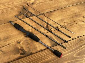 5 piece Pack Rod bass rod compact rod light game 