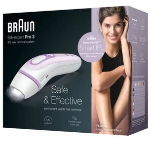 新品 BRAUN ブラウン 光美容器 シルクエキスパート PL3111 ジレットヴィーナスシェーバー/ポーチ付き