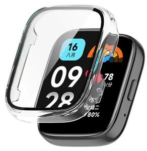 Redmi Watch 3 Active アクティブ ガラス 保護 ケース クリア 防水 カバー フィルム 交換 保護 画面保護 watch3 active ハードケース