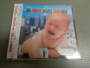 *V.A./ファミリー・ヴァリューズ・ツアーTHE FAMILY VALUES TOUR 1999★帯付CD　リンプ・ビズキット、プライマス、ステインド、KORN、他