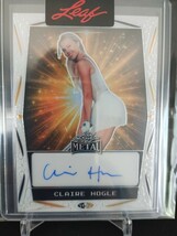 2023 Leaf Metal Claire Hogle Auto Autograph /307 web exclusive トレーディングカード　サイン_画像1