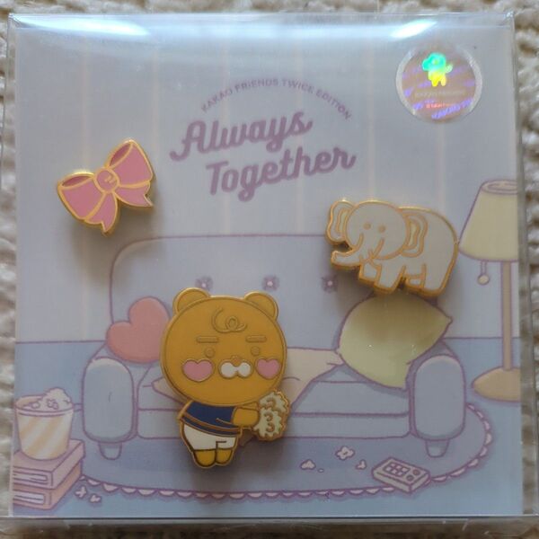 EDITION ピンバッジセット (ツウィ) KAKAO FRIENDS - TWICE EDITIO