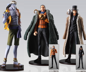 ◆ONE PIECE 超ワンピース スタイリングEX ～ADVERSARY～…全3種 (ロブ・ルッチ/クロコダイル/アーロン) フィギュア ※STYLING/BANDAI