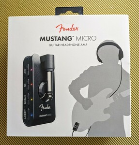 FENDER MUSTANG MICRO 超小型パーソナル ギターヘッドフォン アンプ 新品 未開封品