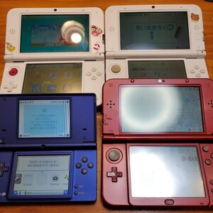 【ジャンク】 任天堂 Nintendo ニンテンドー New3DSLL(1機) 3DSLL(2機) DSi(1機)