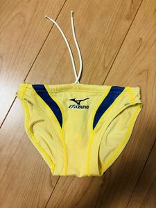 ミズノ MIZUNO 競パン イエローネイビー DIVEモデル サイズSS 少々難あり